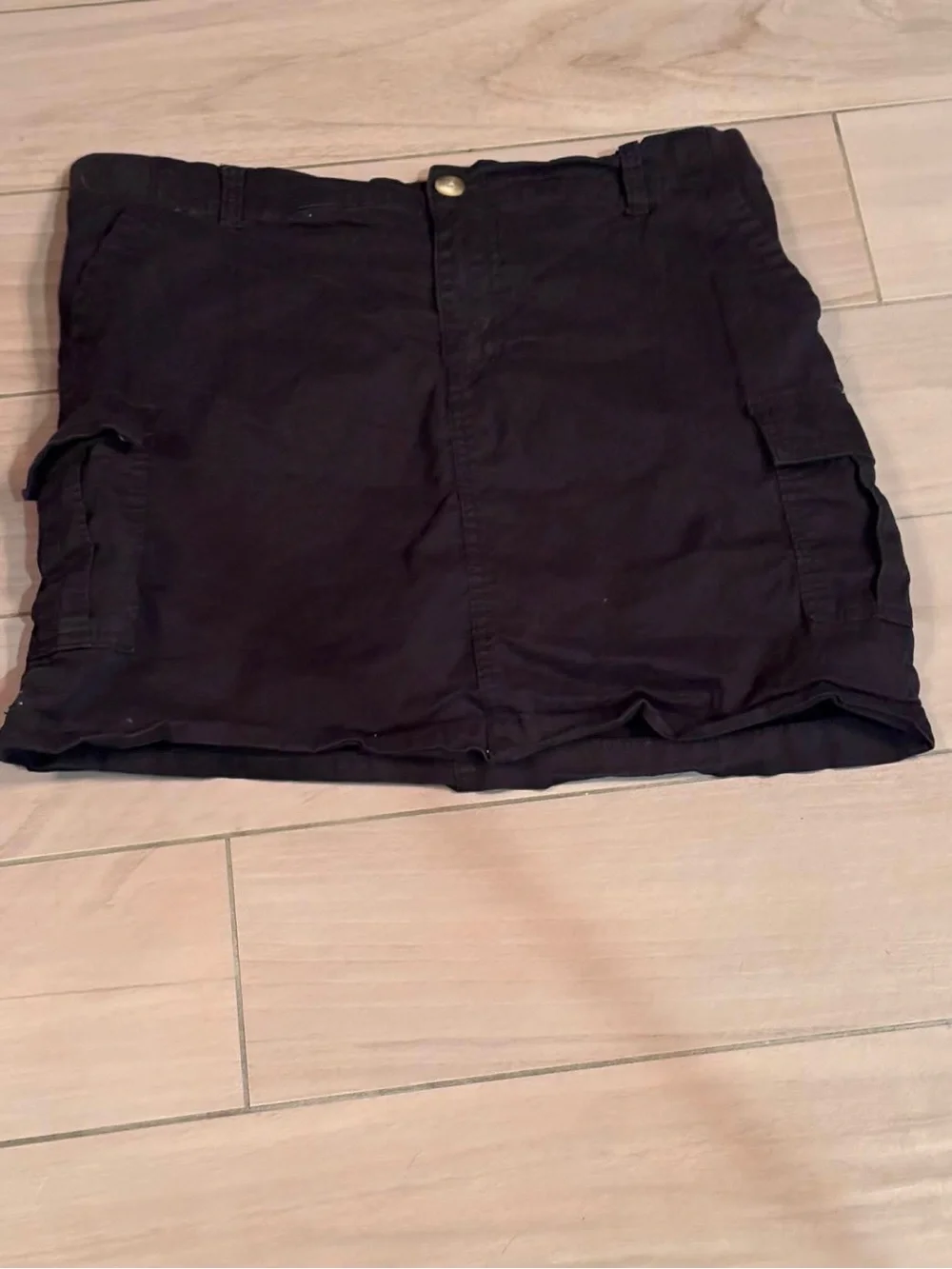 Lee Black Cargo Skort size 12
